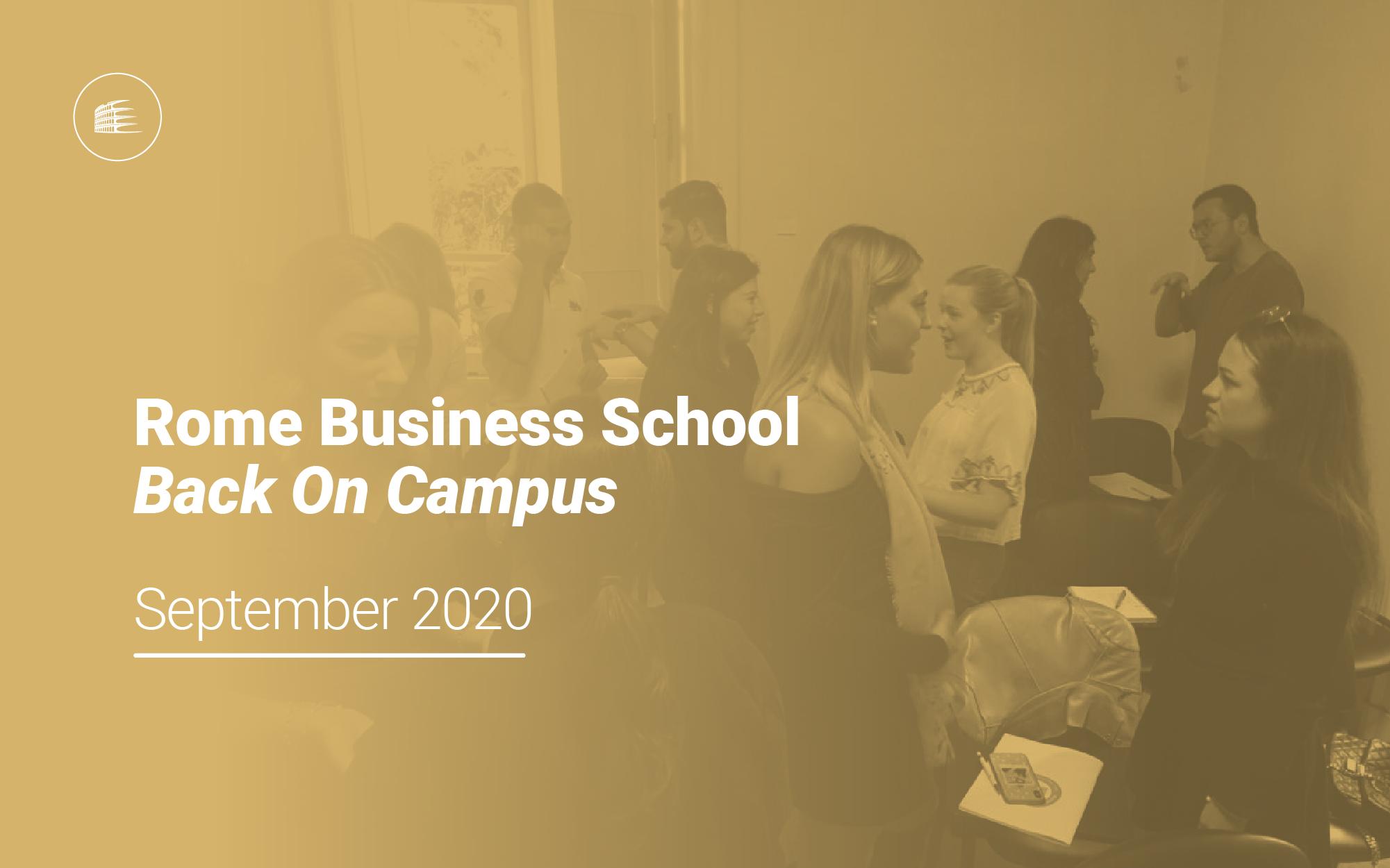 Rome Business School is happy to meet students and lecturer On Campus