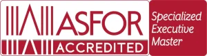 ASFOR accredited logo
