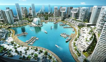 The center-piece of the Marina District of Eko Atlantic